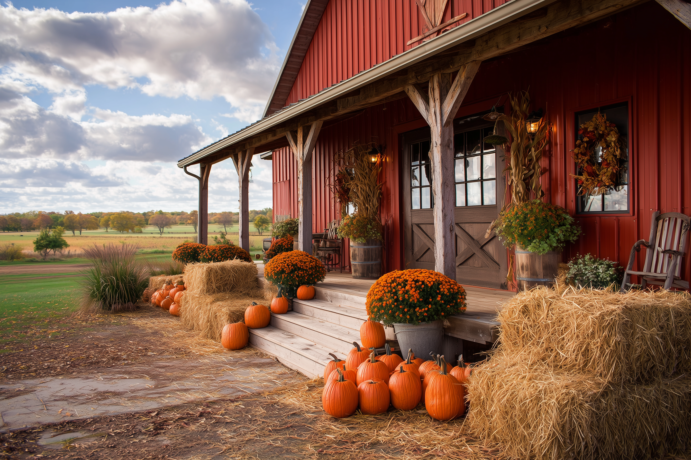 Classic Red Autumn